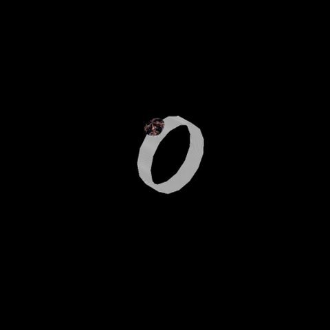 Silver Band - Black Diamond