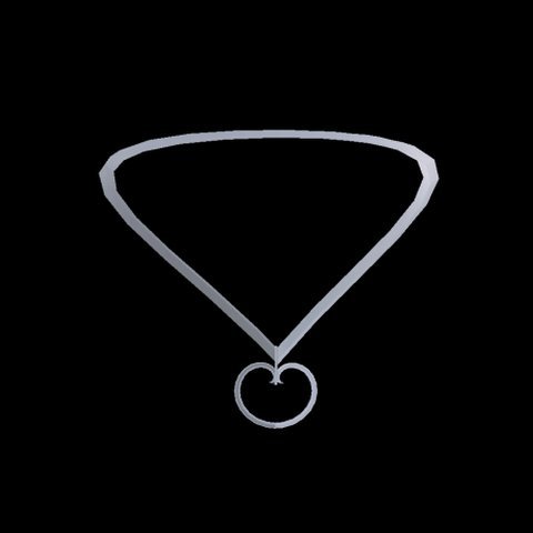 Heart necklace Silver 1