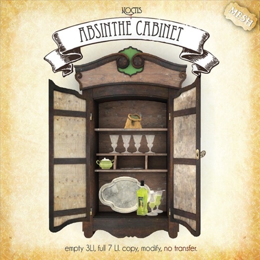 [noctis] Absinthe Cabinet BOXED