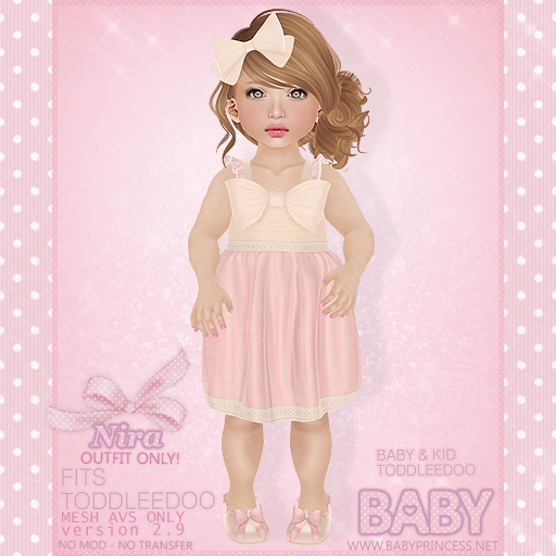 :*BABY*: ToddleeDoo Nira - Pink