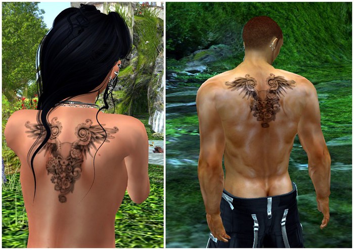scullwings tattoo