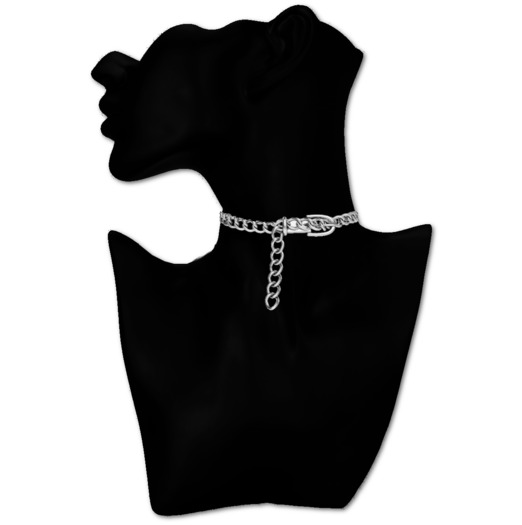 .Fonde. Buckle Choker - Silver