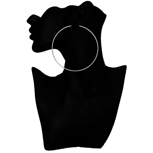.Fonde. Hoop Earrings - Silver