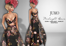 .:JUMO:. Midnight Gown Red