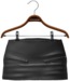 Leather skirt black