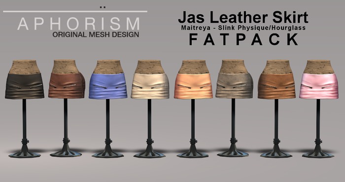 !APHORISM! Jas Leather Skirt - Fatpack
