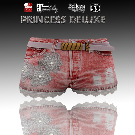 :.P.D.: Short Bianca Lace Red