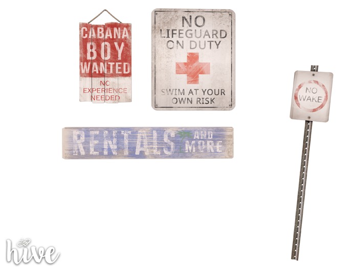 hive // summer signs set