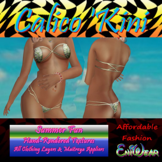 EniWear Calico 'Kini 4 - BoM