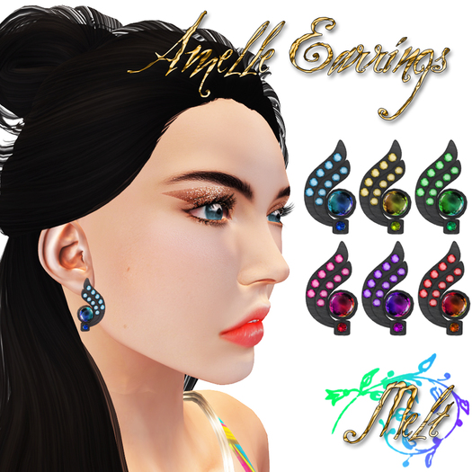 {Melt} Amelle Earrings