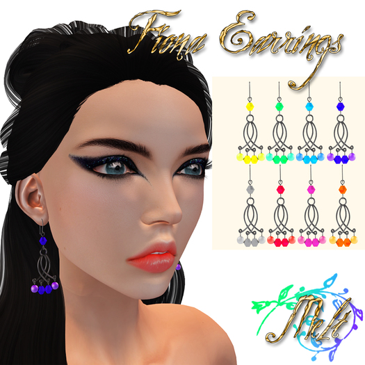 {Melt} Fiona Earrings