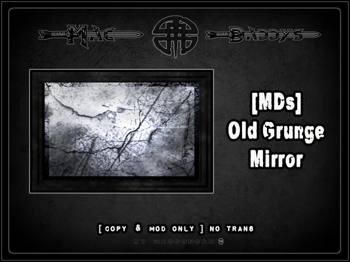 [MDs] Old Grunge Mirror Boxed