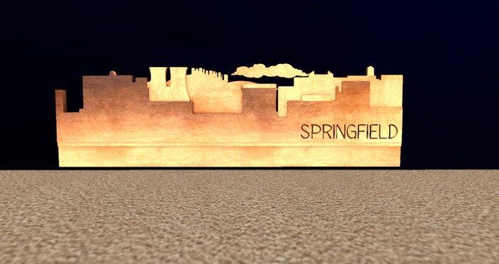 DIGS - Fiction Skyline Relief - Springfield