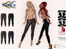 <Sam's< Kayleen Skinny Leather Pant