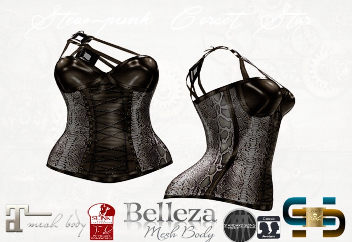 [ IBAN ] MESH CORSET LAIA STAR #14