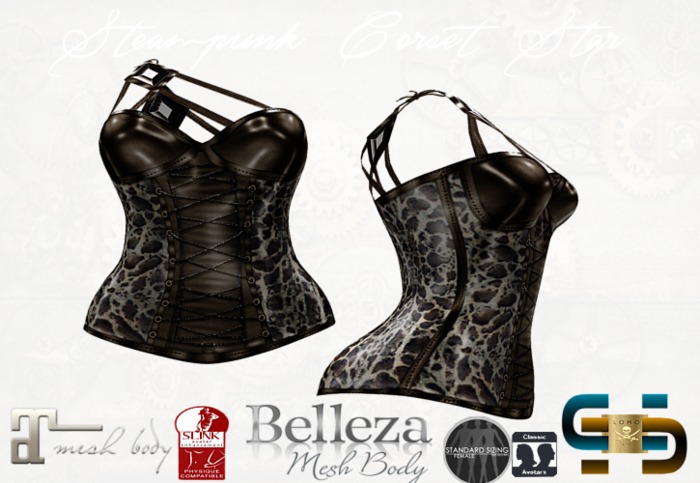 [ IBAN ] MESH CORSET LAIA STAR #15
