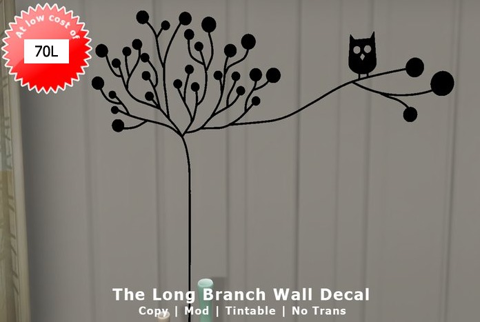 The Long Branch Wall Decal