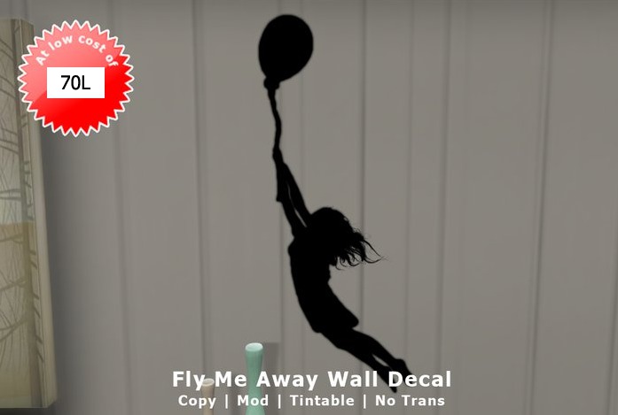 Fly Me Away Wall Decal
