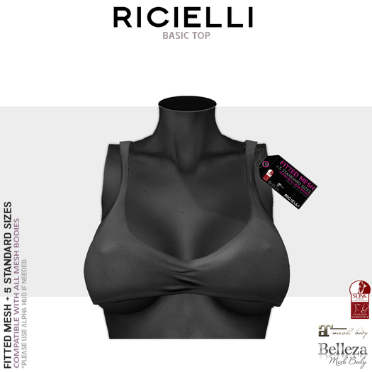 Ricielli - Basic Top /Gray