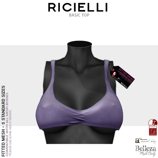 Ricielli - Basic Top /Lilac