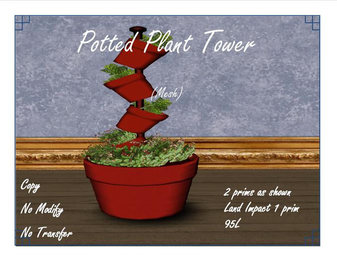 Potted Plant Tower