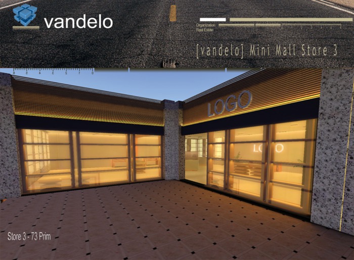 [vandelo] Mini Mall Store 3 Footprint ***DEMO***