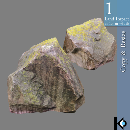 3D / Real Rock III / 1 land impact