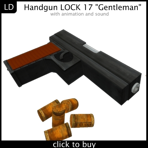 LD Handgun LOCK 17" Gentleman SLX