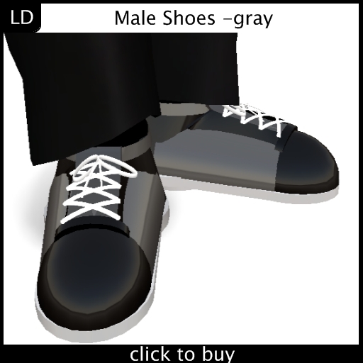LD Male Shoes - gray SLX