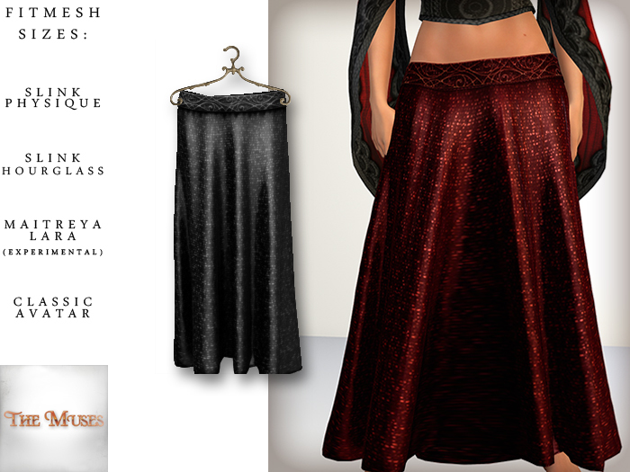 The Muses ~ Stella . Skirt . Silver