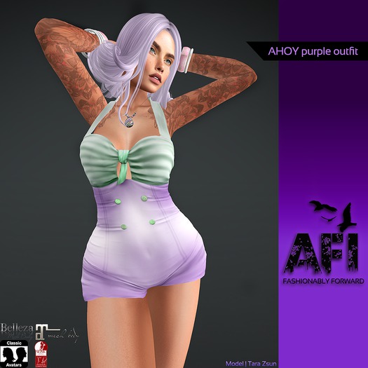 AFI Designs Ahoy Purple outfit *add me*