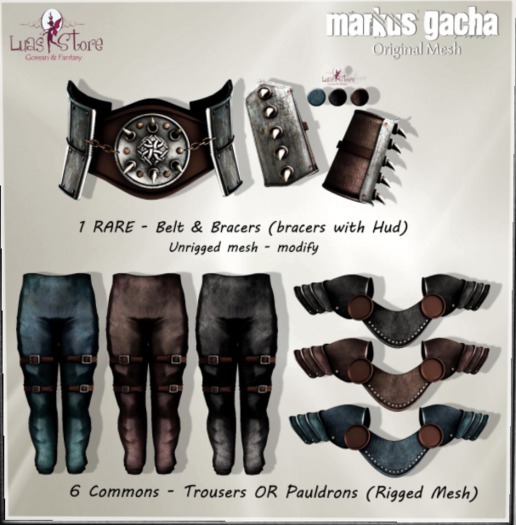 Luas Markus Pauldrons M Blue