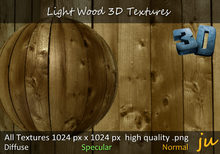 JU Light Wood 3D Textures Full Perm