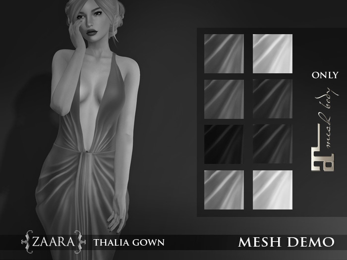 Zaara : [DEMO] Thalia draped gown