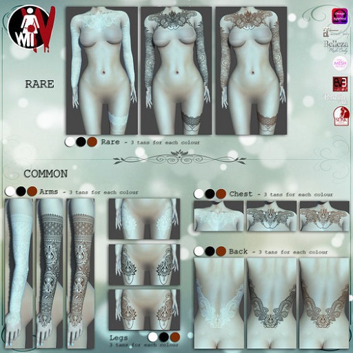 [White~Widow] Legend - Henna - Chest