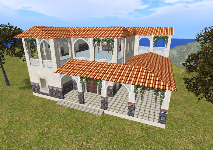 Arab Moroccan Village House 1024sqm