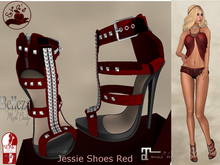 (Eva's Temptation) Jessie Shoes Red