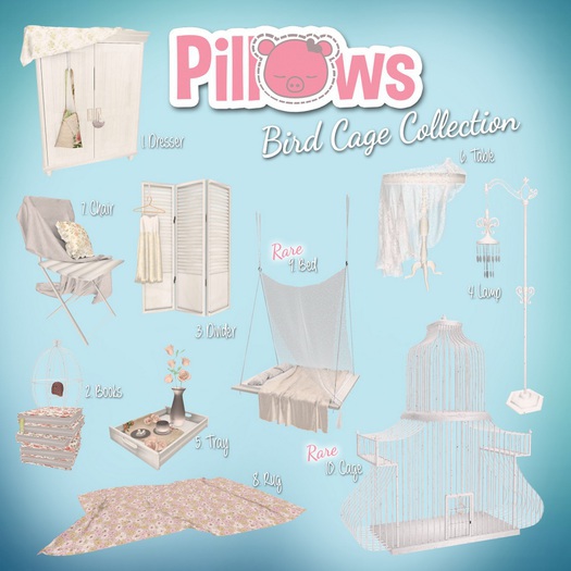 5. [P] Pillows: BBC-Tray