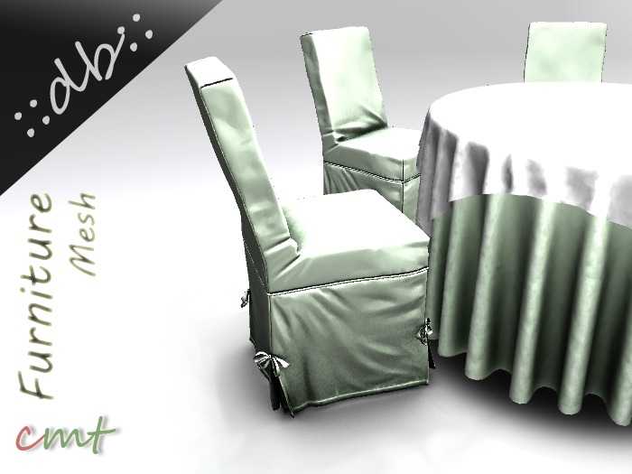 ::db:: Elegant Round Table Set Asparagus