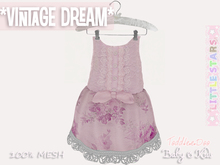 * {.:Little Stars.:} * Vintage Dream - Antique Lavender {non-fitted TD Baby}