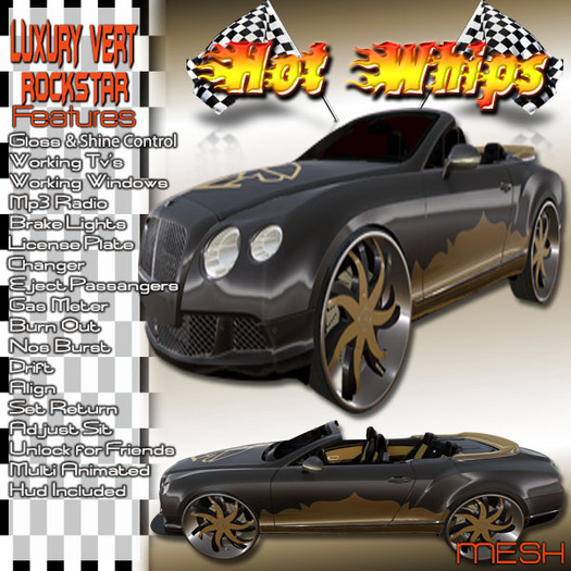 {HW} LUXURY O.V.O ROCKSTAR VERT (boxed)