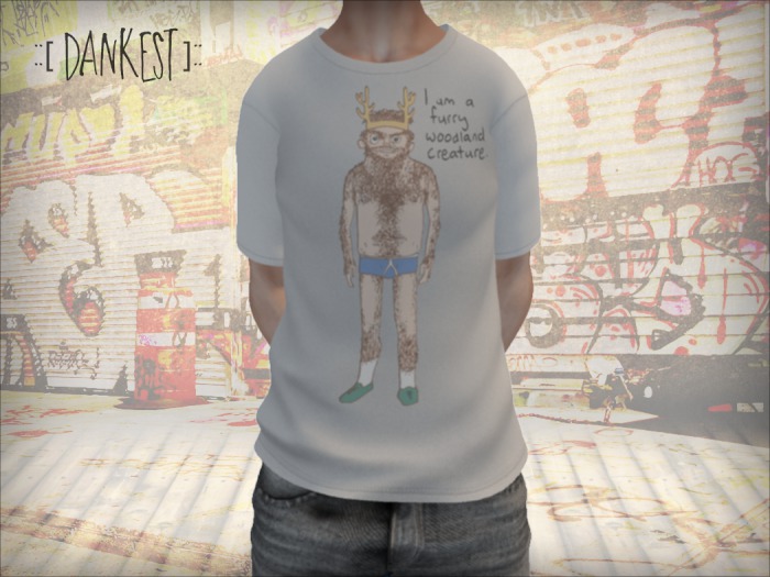 ::[ Dankest ]:: Mens Mesh Shirt - Woodland