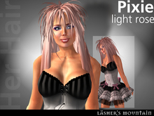 Pixie - Light Rose Female Hair