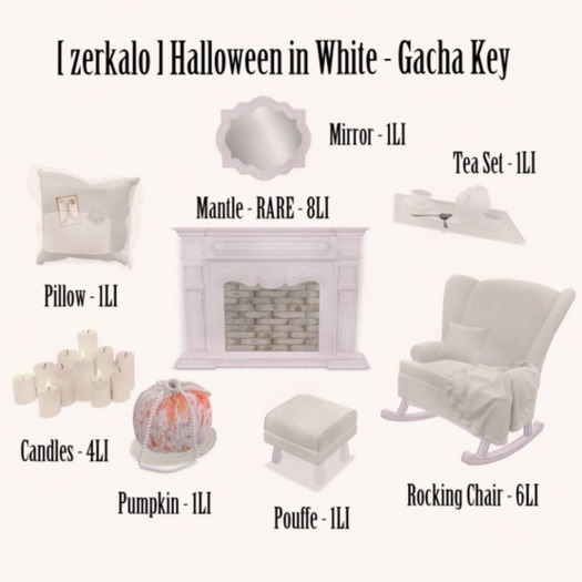 [ zerkalo ] Halloween in White - Mirror