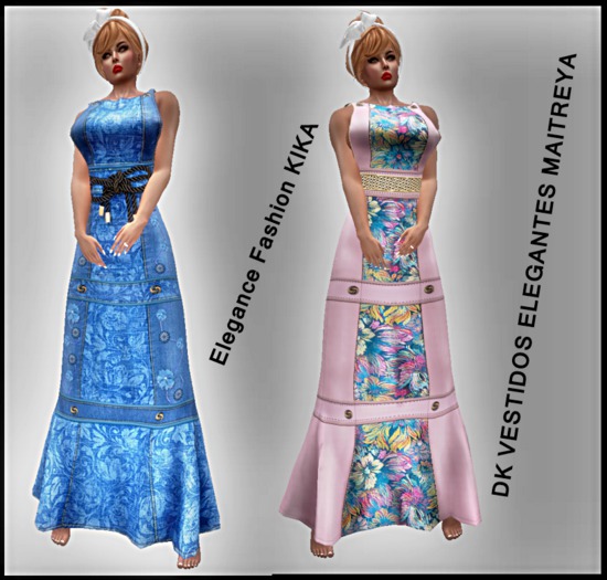 Second Life Marketplace - DK VESTIDOS ELEGANTES MAITREYA