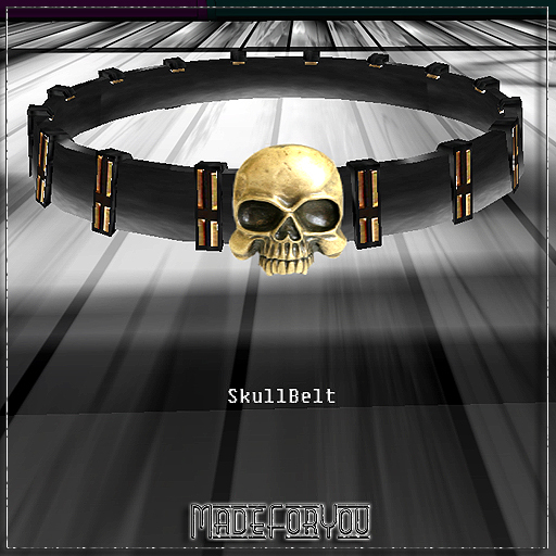 Belt-skull-darker/MadeForYou