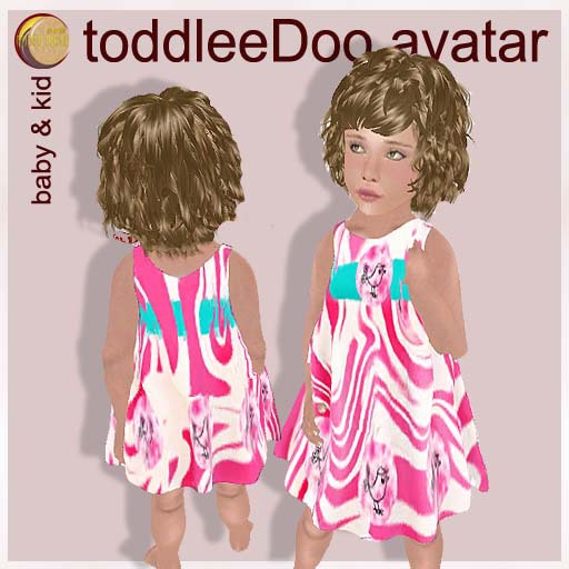 ToddleeDoo Tie Dye fun dress