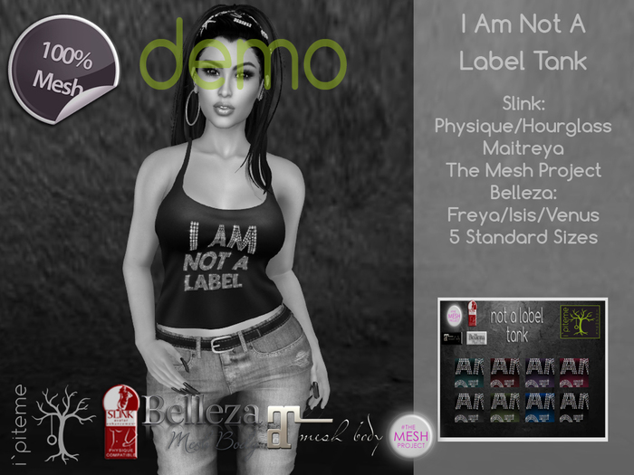 ~i~ Not A Label Tank DEMO (Add Me)