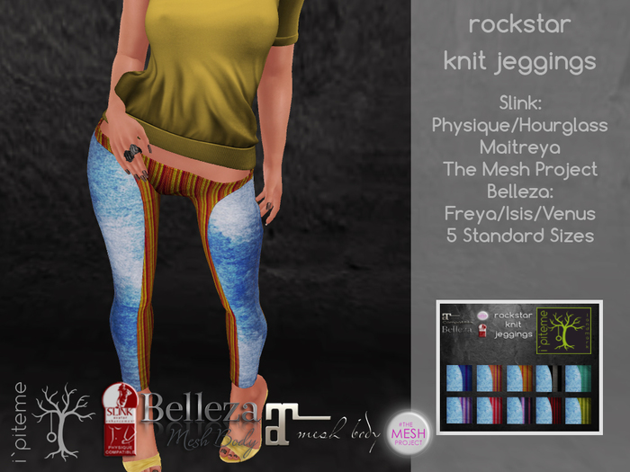 ~i~ Rockstar Knit Jeggings (Add Me)