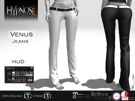 Second Life Marketplace - HYPNOSE - VENUS JEANS DEMO